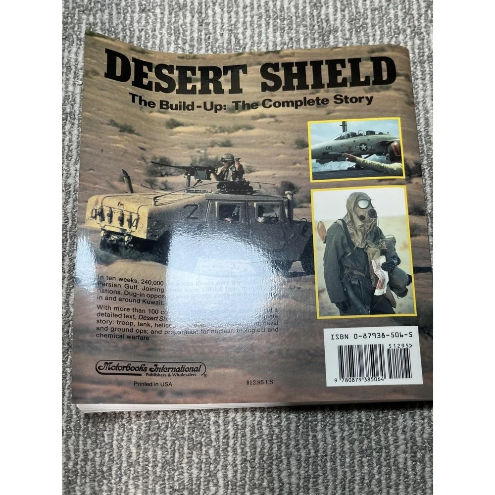 Desert Shield Build-Up Complete Story R F Dorr Blue Military History PB Gulf War